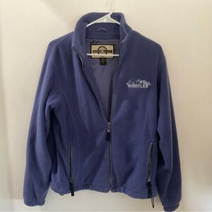 North End “Whistler”Purple Fleece Jacket